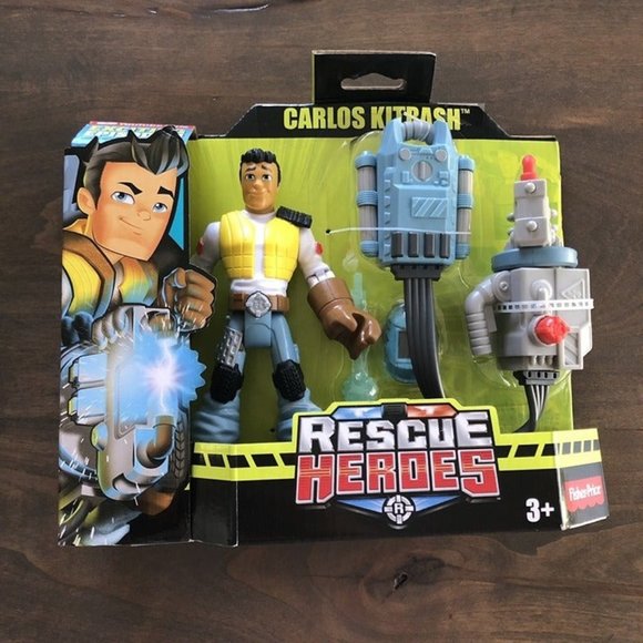 Carlos Kitbash Rescue Hero Fisher-Price Toy - Picture 1 of 3